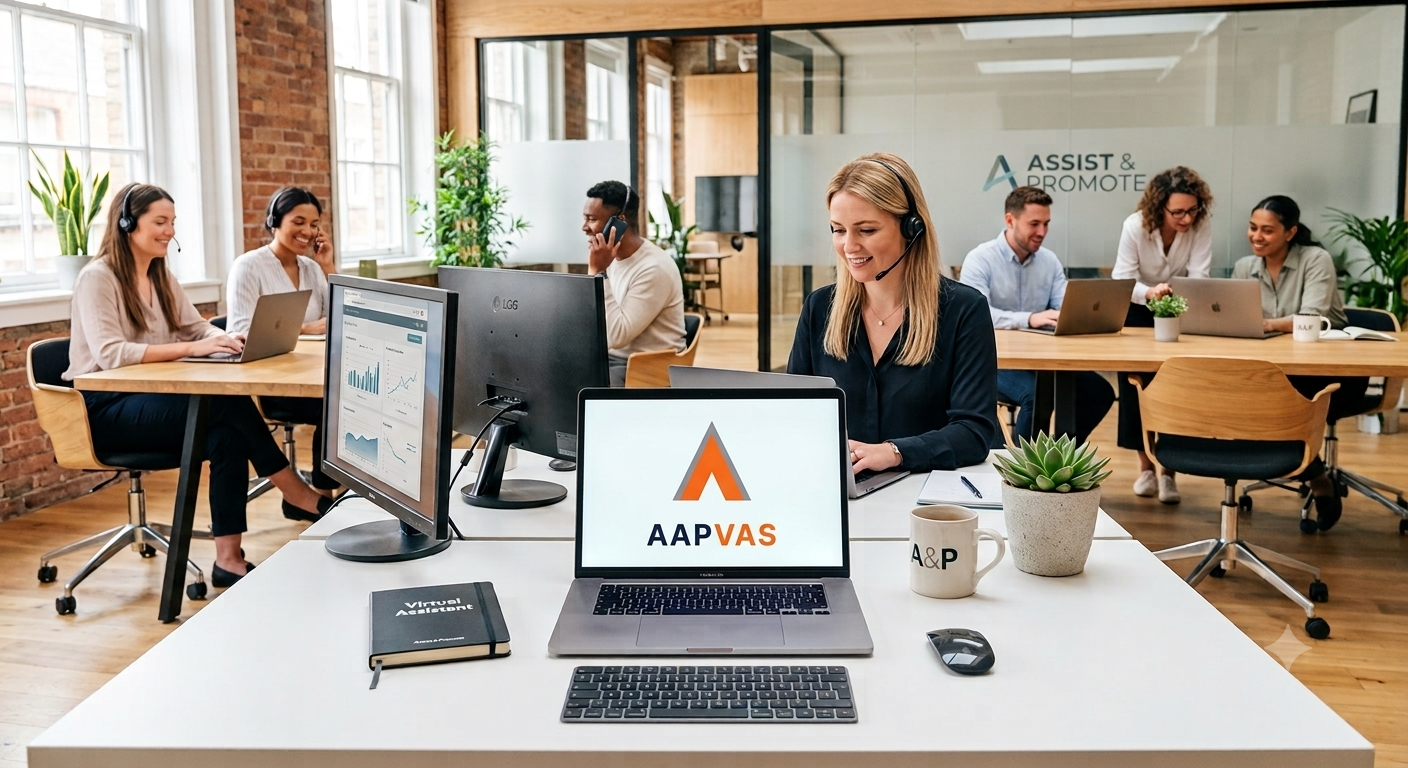 The Assist and Promote team supporting clients remotely