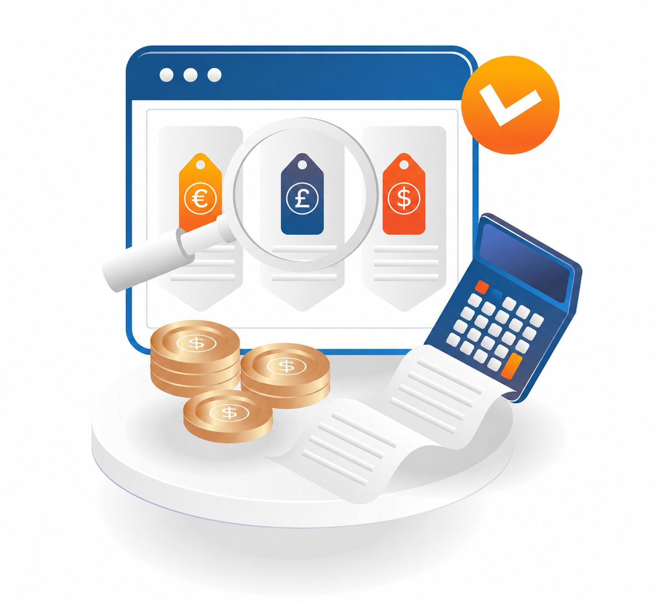 Comparing pricing plans across currencies with a dedicated virtual assistant